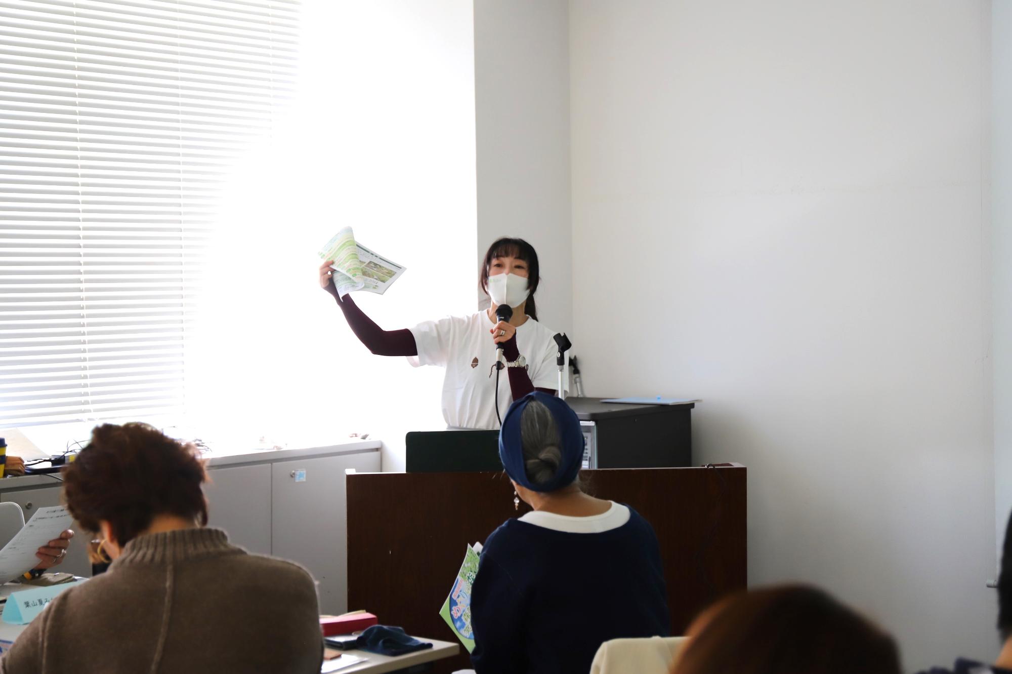 一般社団法人シルワの発表風景