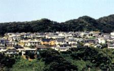 東伏見台地区の町並みの写真