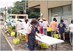 朝市の様子1