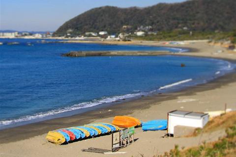 長者ヶ崎・大浜海岸のマリンスポーツエリアの写真