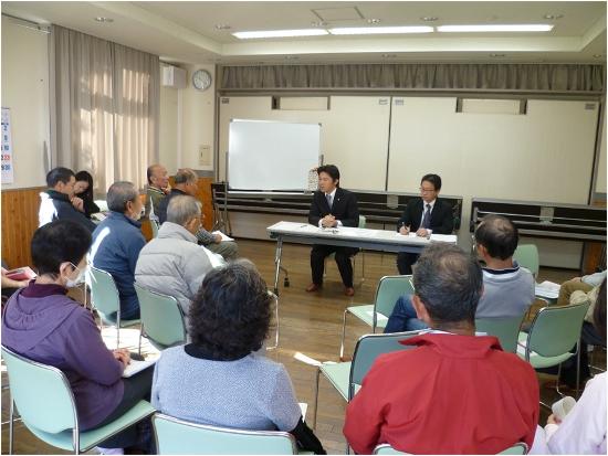 「町長と葉山のはなし」の写真