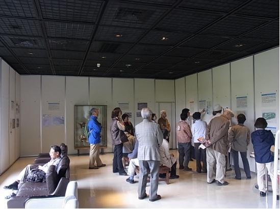 長柄・桜山古墳群出土品展の写真