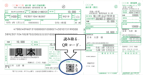 納付書のイメージ写真