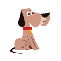 犬のイラスト