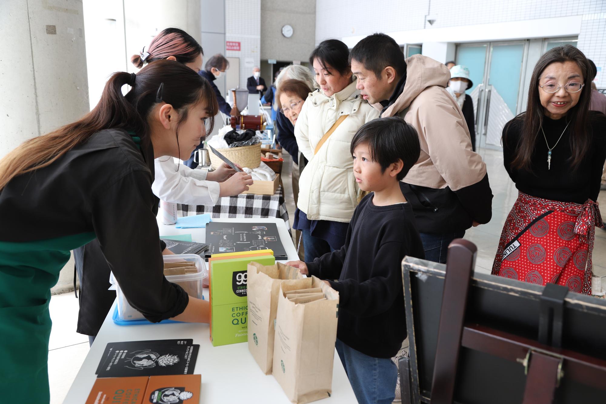 スターバックスコーヒー葉山店さんによるワークショップ