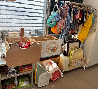 環境課にある常設のめぐるんBOXの様子