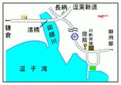 ハヤマ・マーケット日曜朝市地図の画像