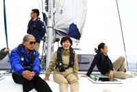 第1回ヨット乗船体験の参加者の写真