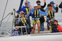 第1回ヨット乗船体験の参加者の写真