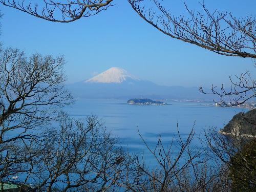 2号墳からみた富士山