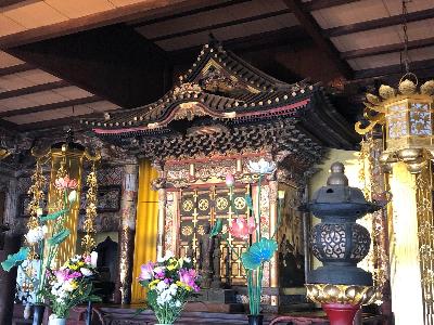 県指定文化財新善光寺厨子