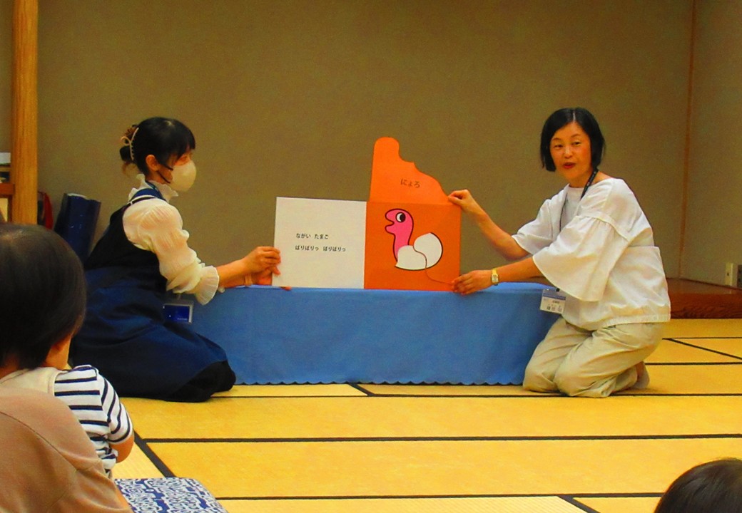 つぼみのおはなしかい