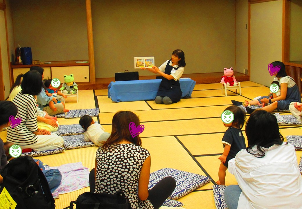 つぼみのおはなしかい