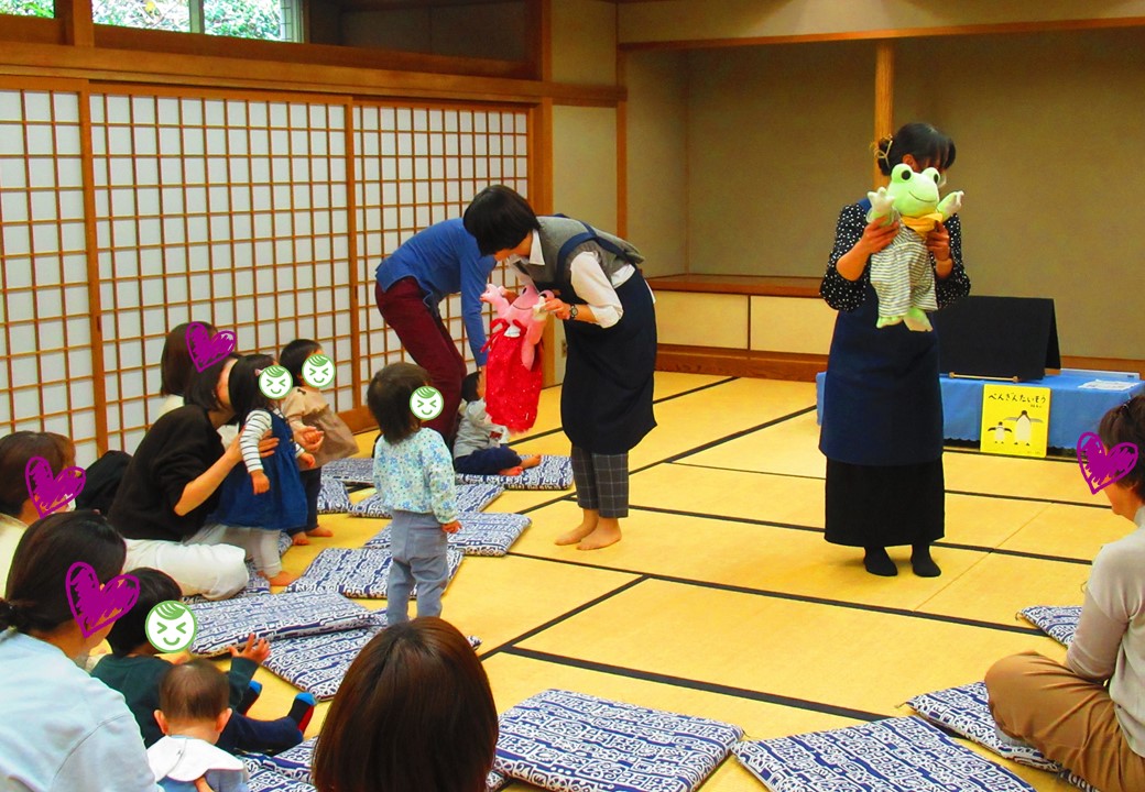 つぼみのおはなしかい