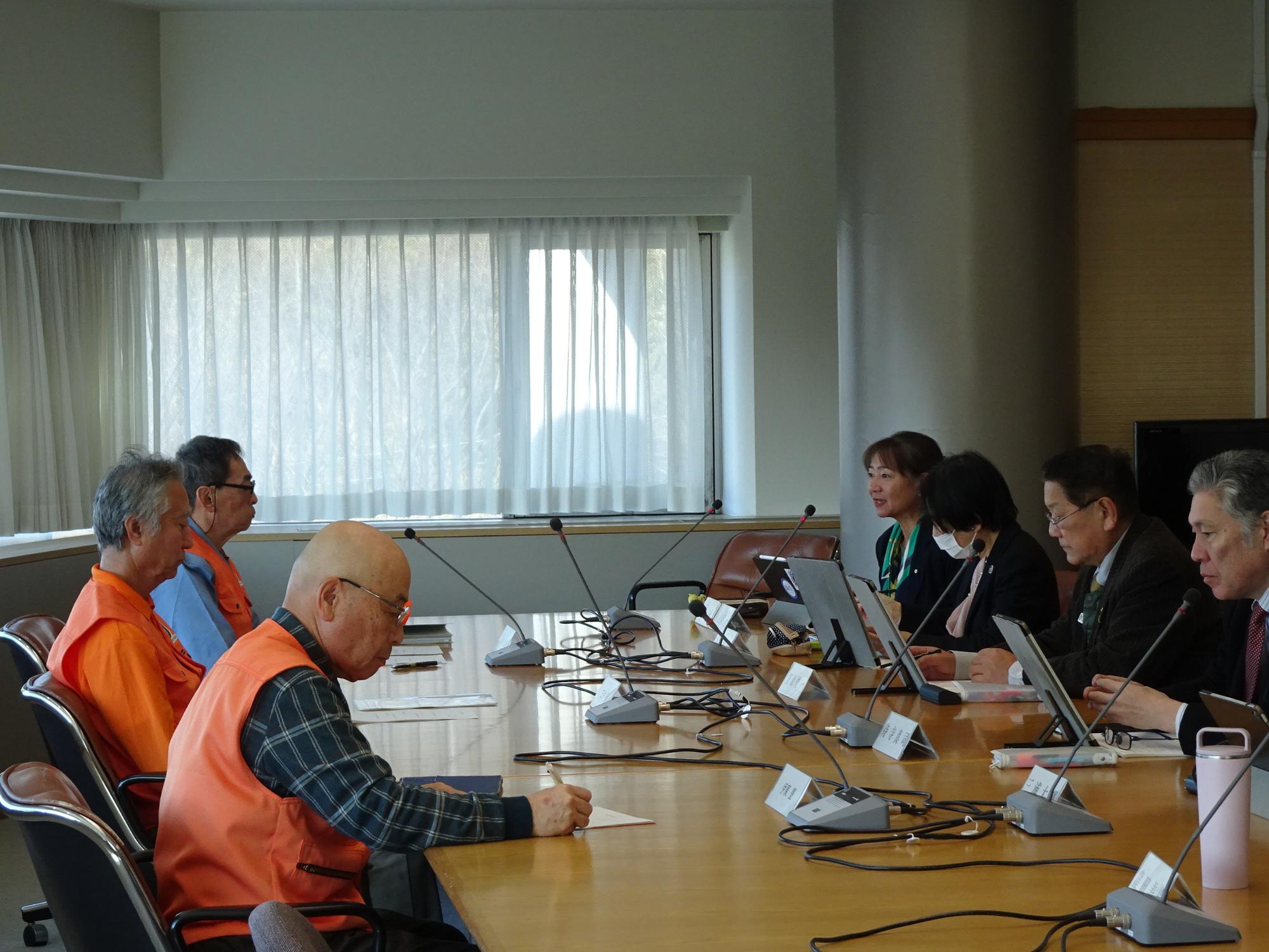 意見交換会の様子