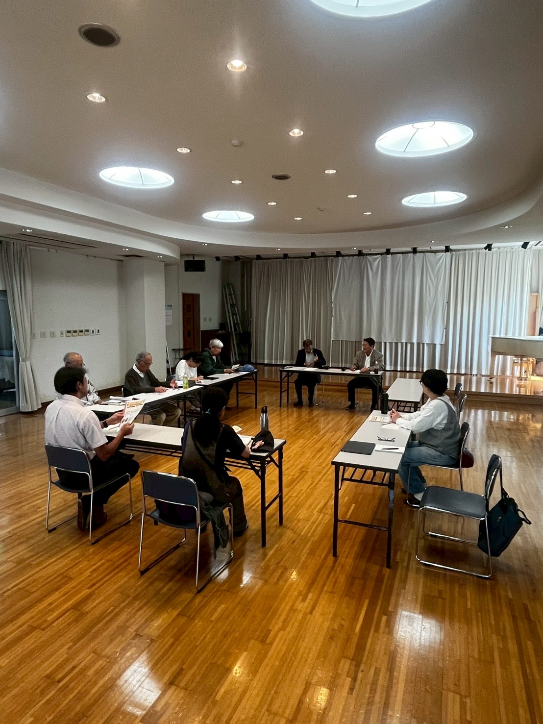 町民との会議（上山口）