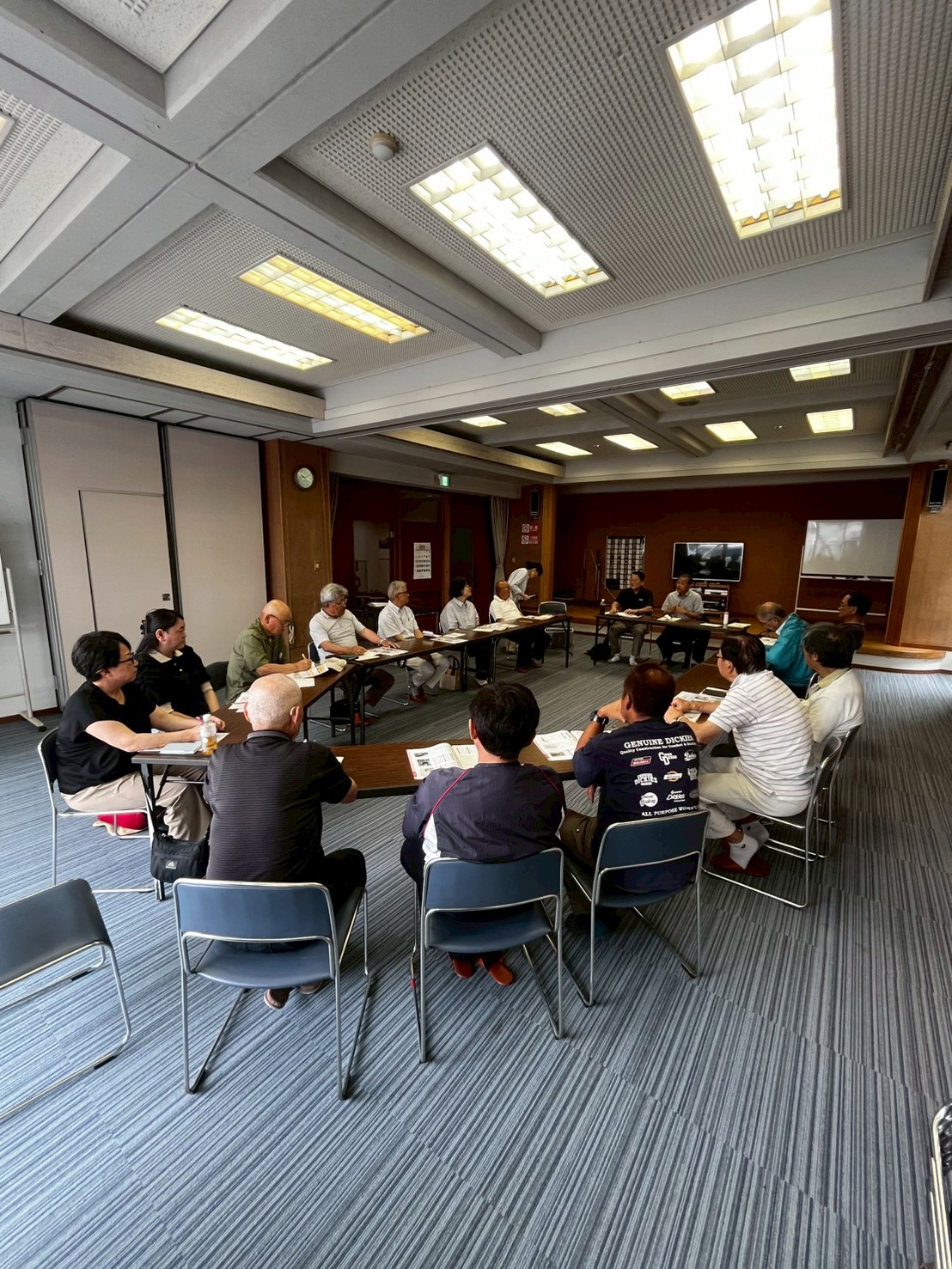 町民との会議（木古庭）