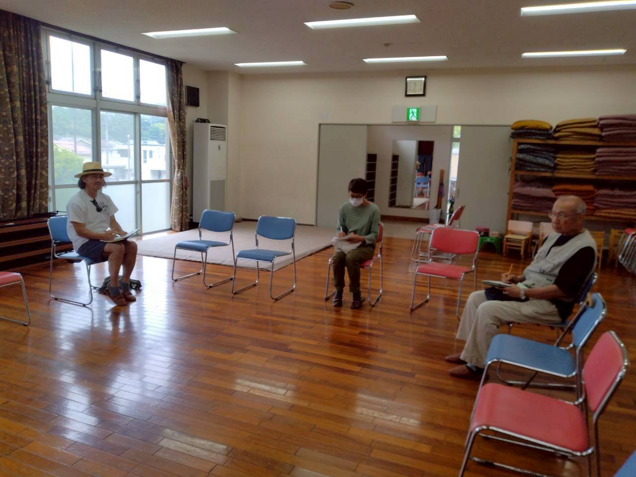 町民との会議（長柄）