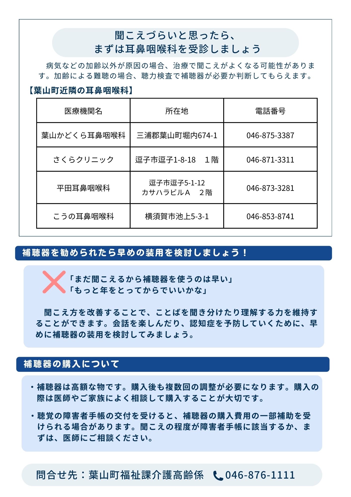 聞こえセルフチェック裏